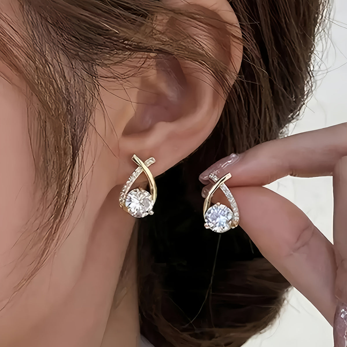 Pendientes Virginia - Brillo Exclusivo
